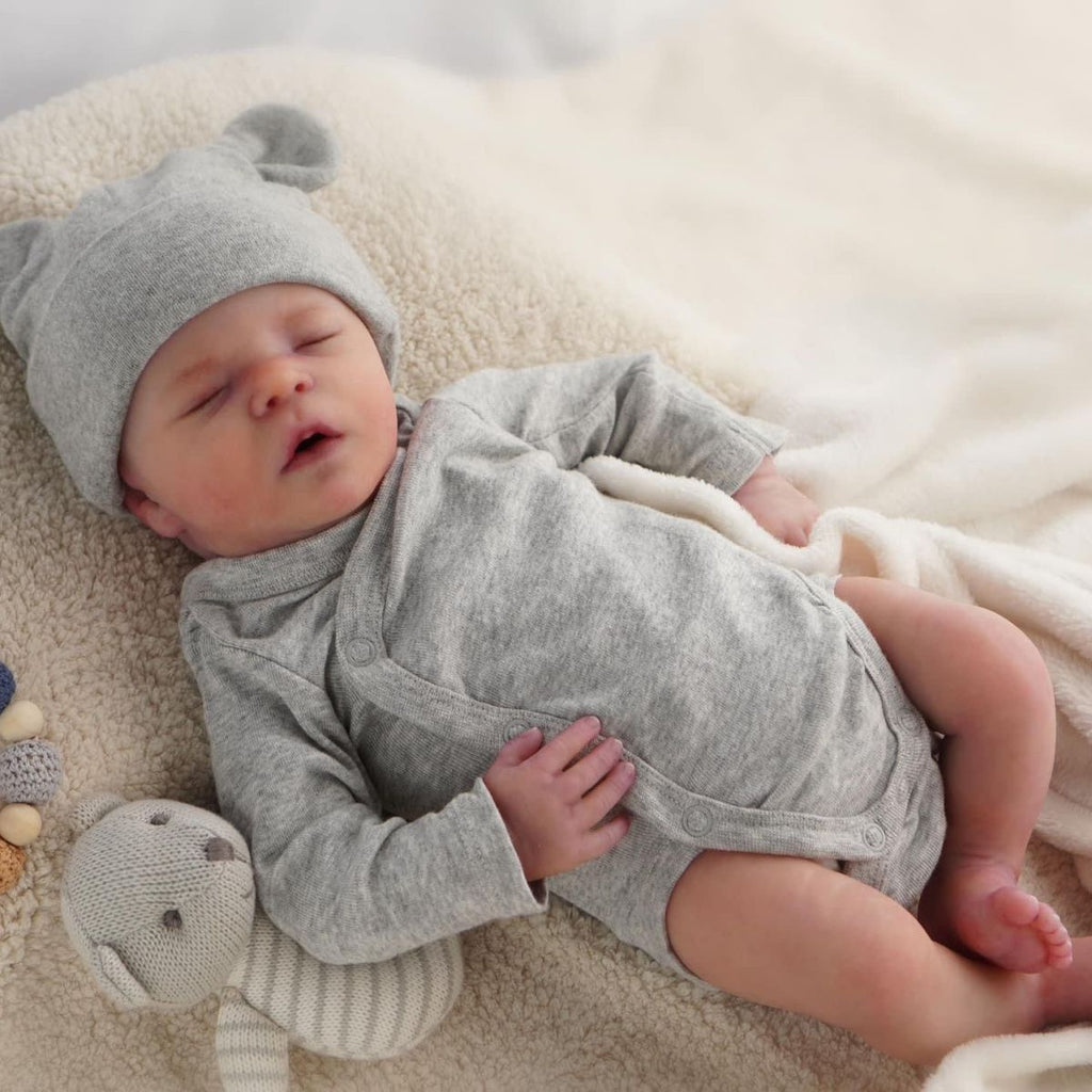 16 inch 40cm rebornbaby doll simulation baby doll reborn baby dress up toy Christmas gift