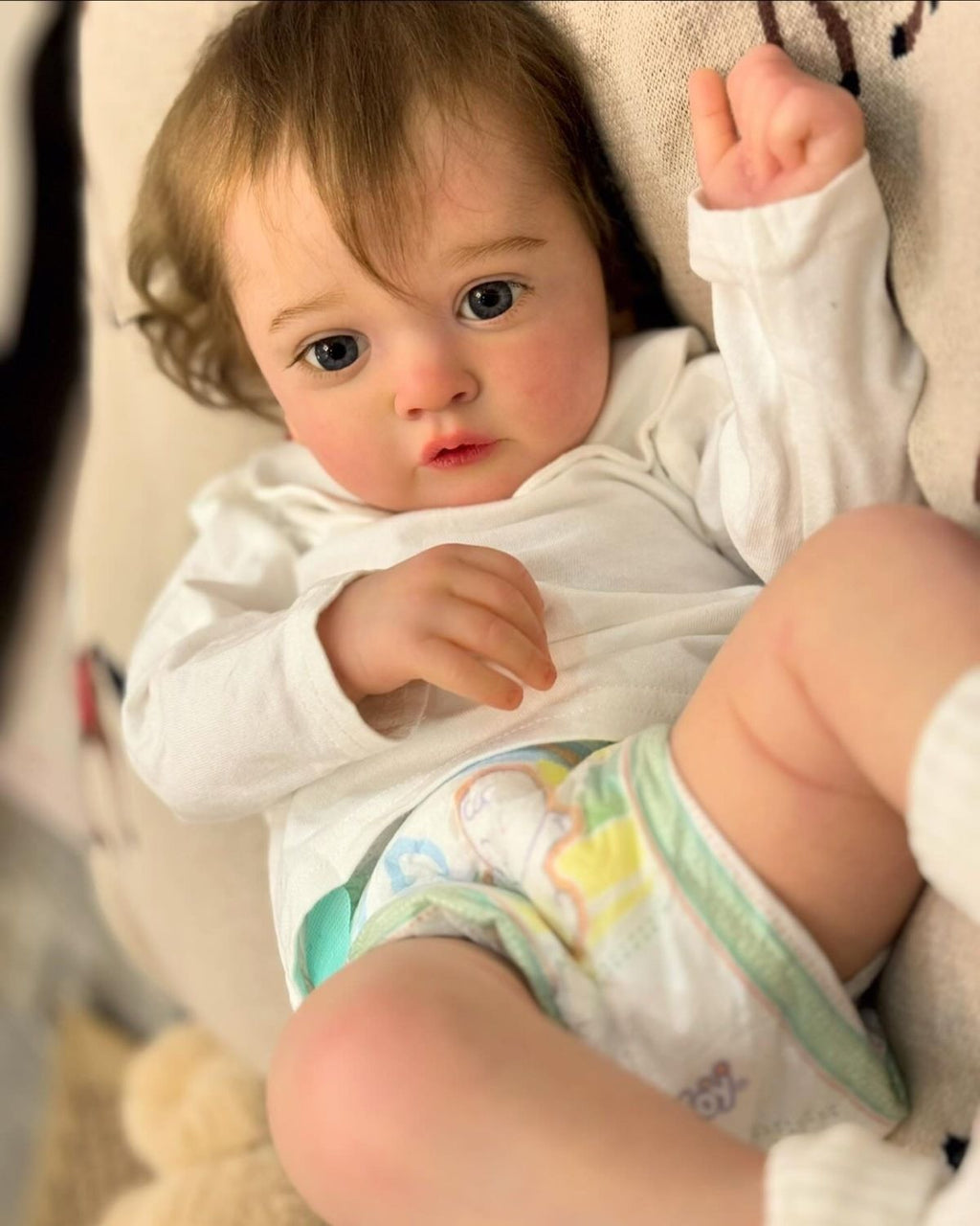 Doll simulation baby reborn pure handmade doll can be dressed up reborn dolls