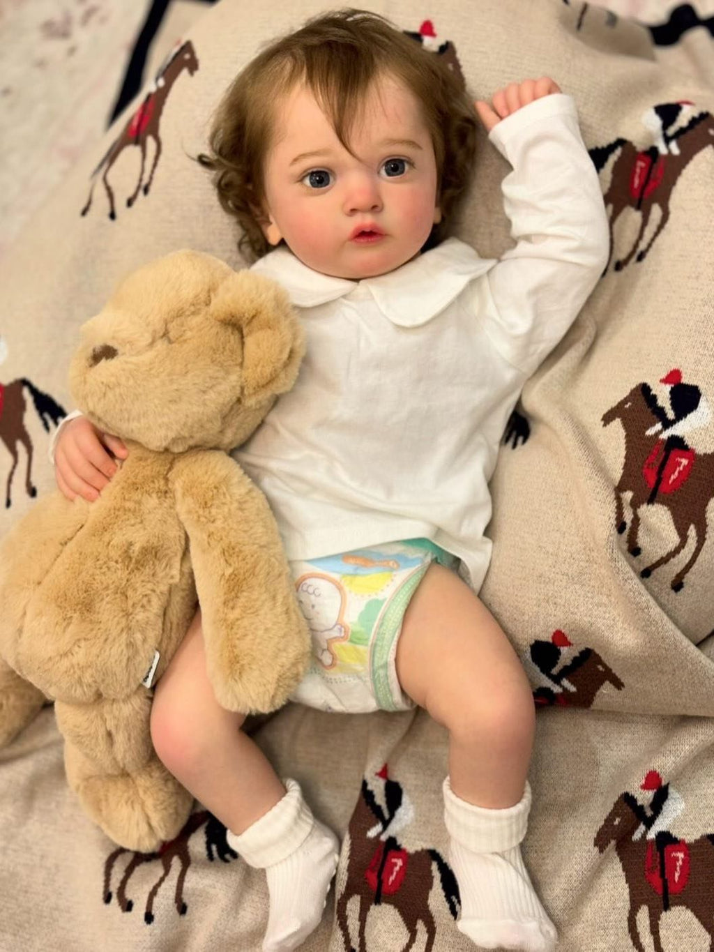 Doll simulation baby reborn pure handmade doll can be dressed up reborn dolls