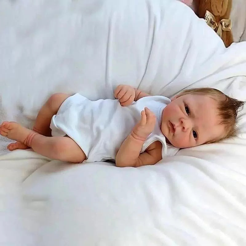18-inch reborn doll 46 cm super realistic baby hand-painted reborn baby male and female optional collectible doll