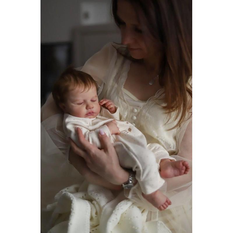19-inch reborn baby LouLou simulation doll newborn baby