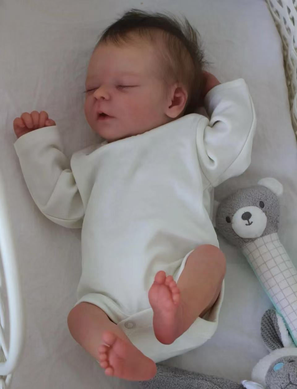 16-inch Darren Simulation Baby Reborn Doll Soft Plastic Doll Baby