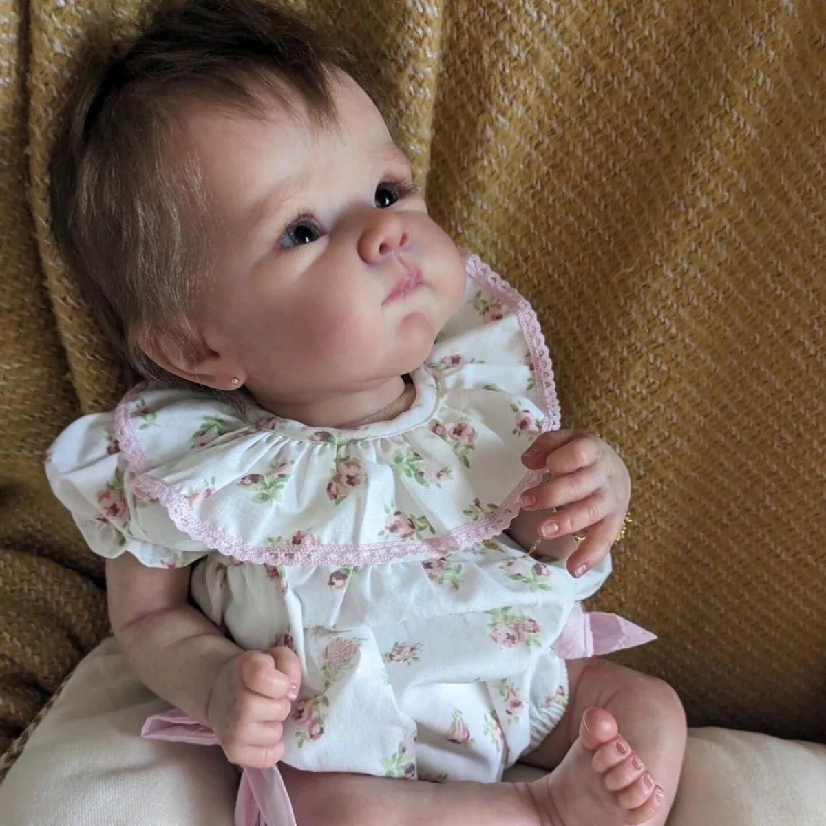 [Collectible Reborn Doll] Handmade hair transplant Reborndoll! Simulates a newborn baby with delicate skin texture and supports full-body dressing.