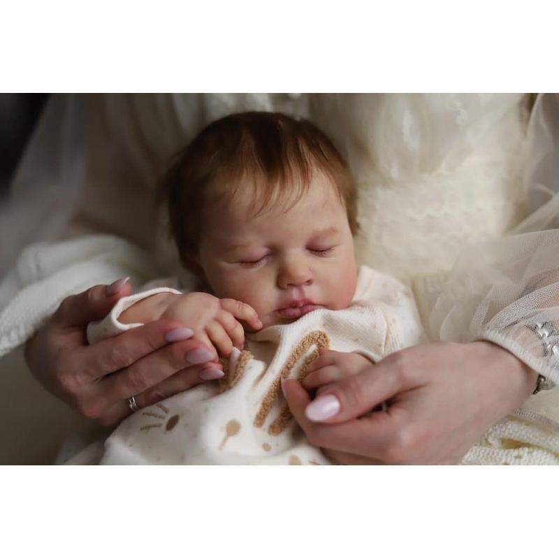 19-inch reborn baby LouLou simulation doll newborn baby