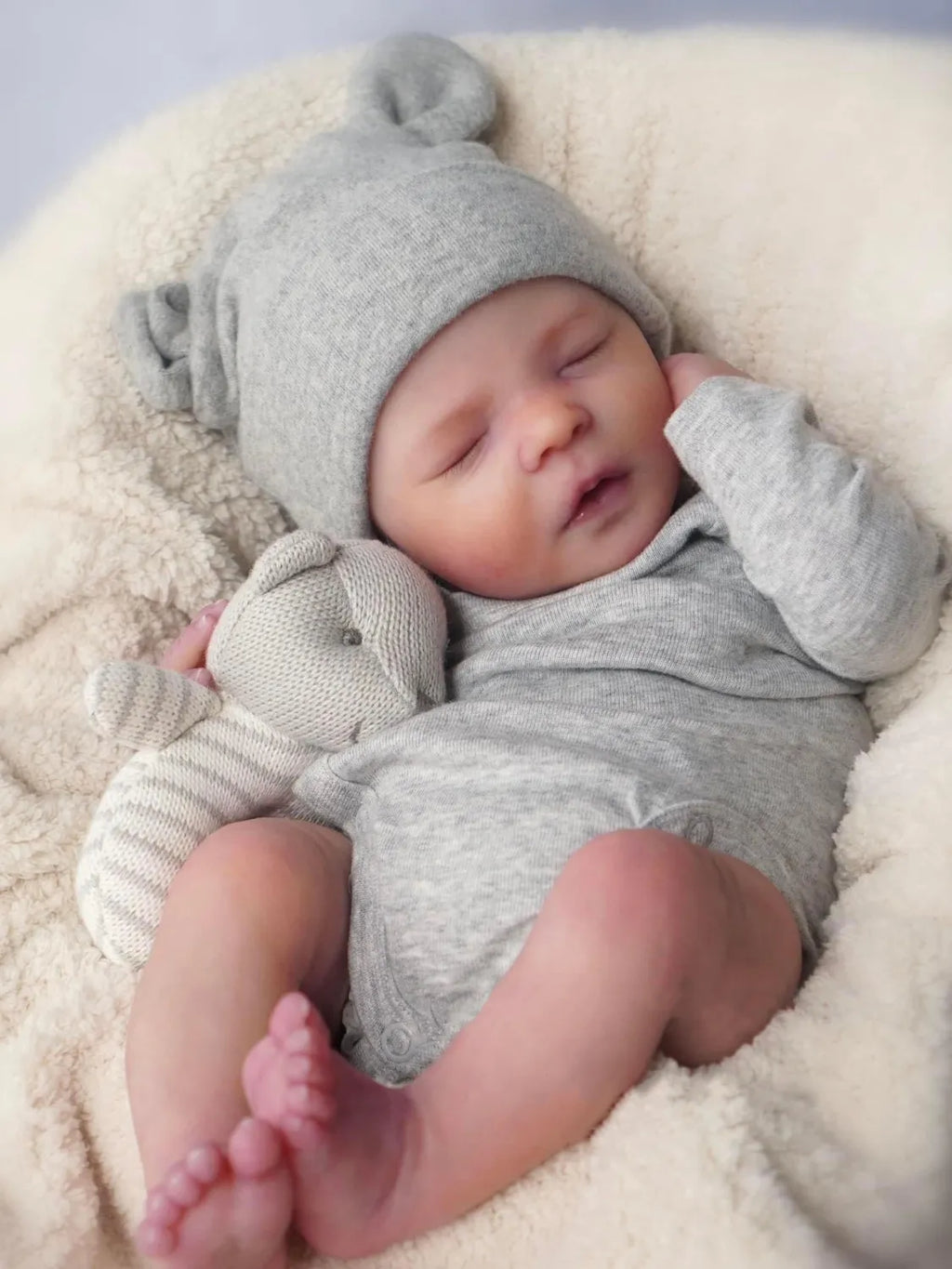 16 inch 40cm rebornbaby doll simulation baby doll reborn baby dress up toy Christmas gift