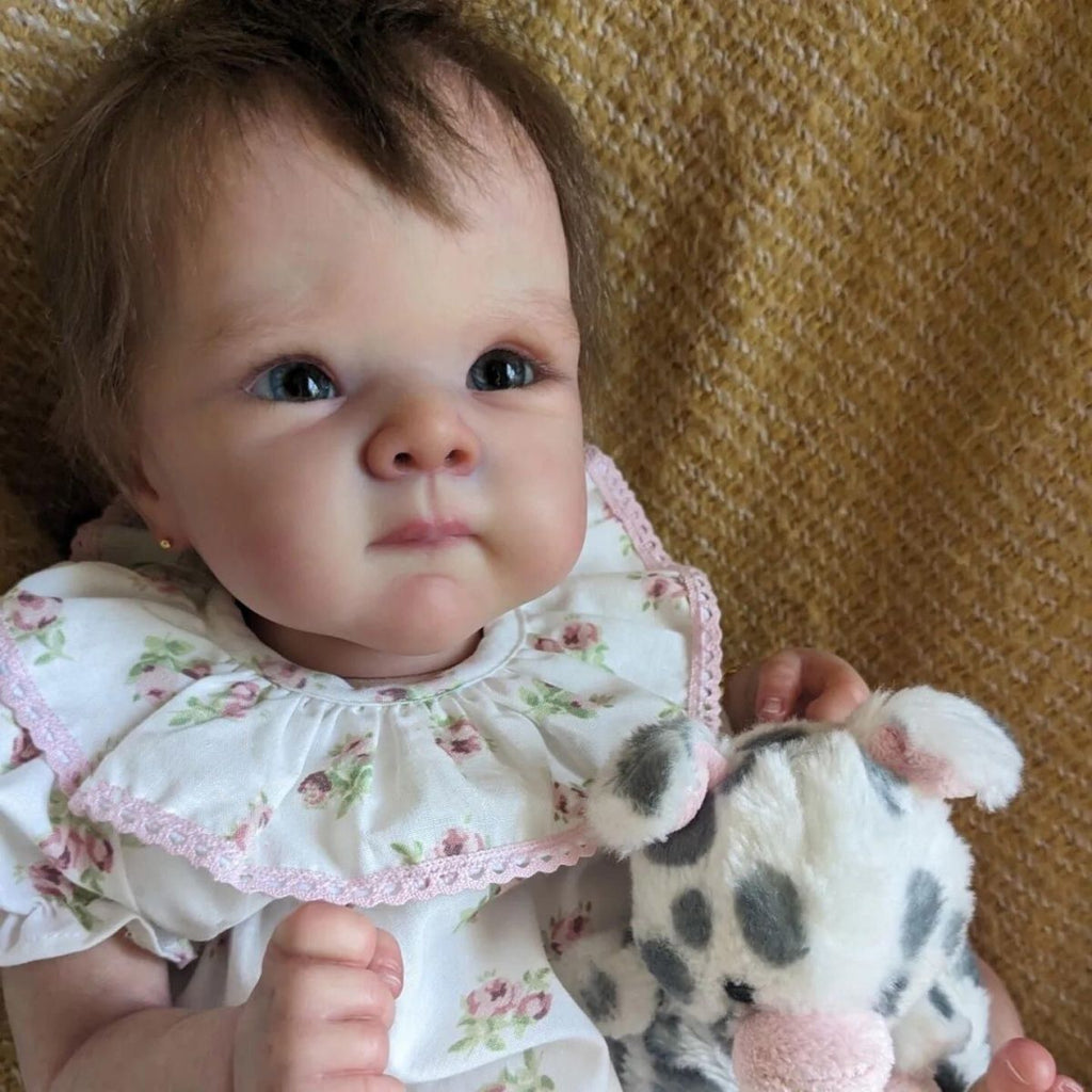 [Collectible Reborn Doll] Handmade hair transplant Reborndoll! Simulates a newborn baby with delicate skin texture and supports full-body dressing.