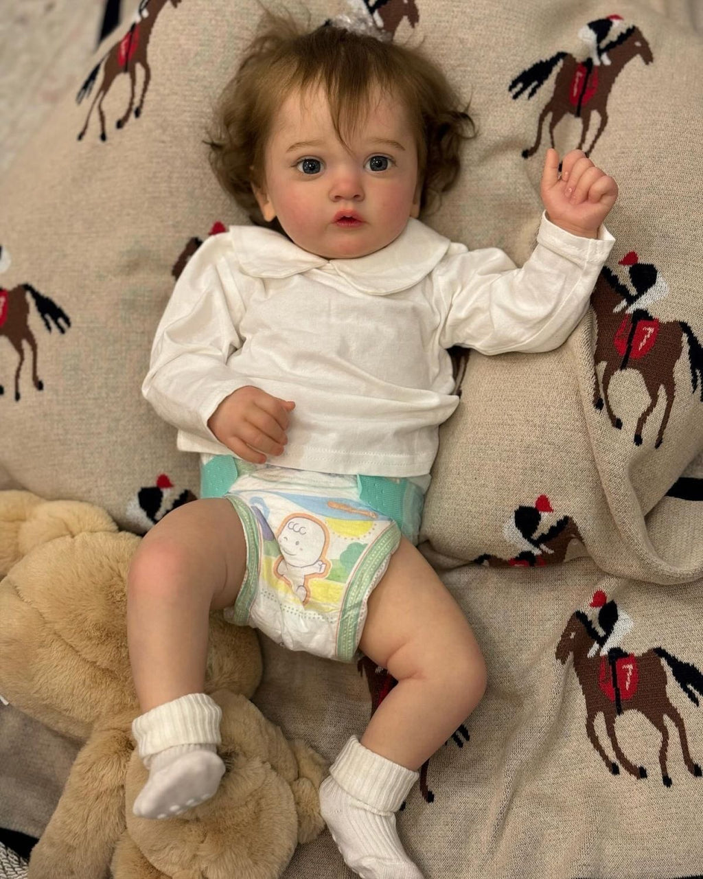 Doll simulation baby reborn pure handmade doll can be dressed up reborn dolls