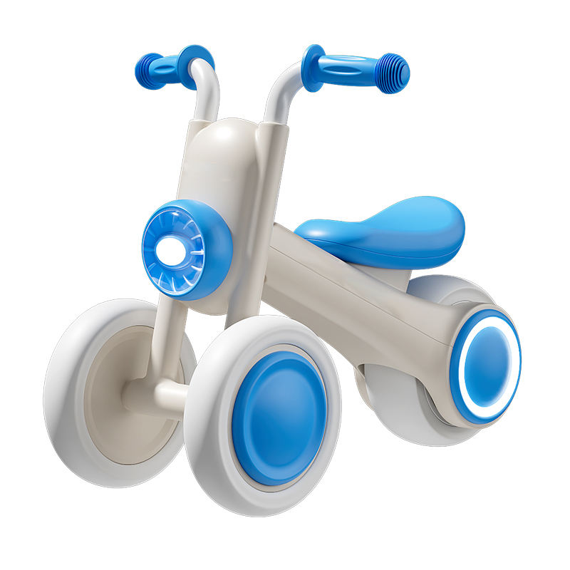 Children's Balance Baby Crown Prince Harley Three Wheel Walking Beginner Baby Sliding Pedestrian Car Anti rollover