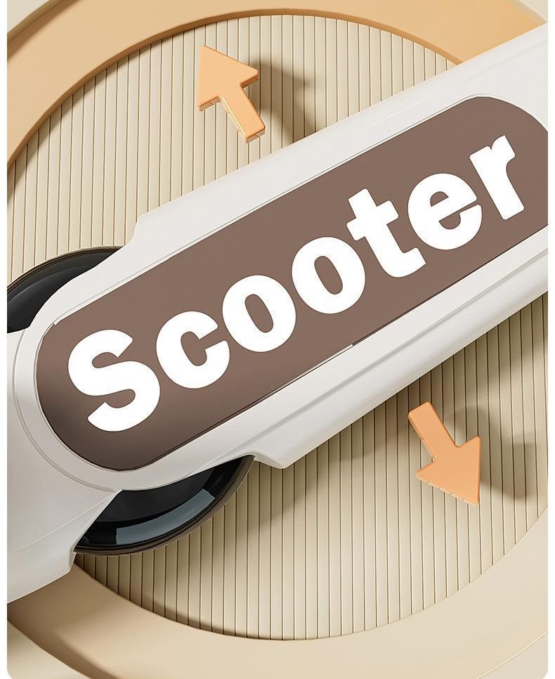 Kids 3-Wheel Foldable Scooter with Music and Light Features for 3-8 12-Year-Old Boys and Girls