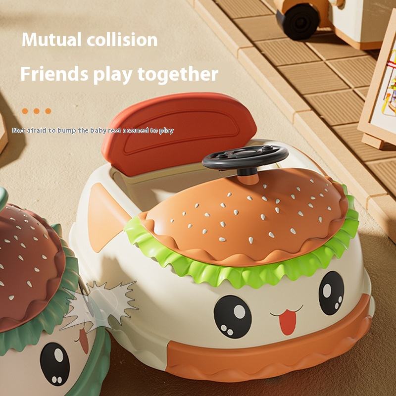 Children's Electric Toy Car Four-Wheeled Remote Control 360° Bumper Car