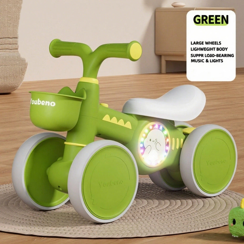 Children's balance car 1-3 years old baby no pedal yo-yo car new infant and toddler entry four-wheeled learning to walk scooter