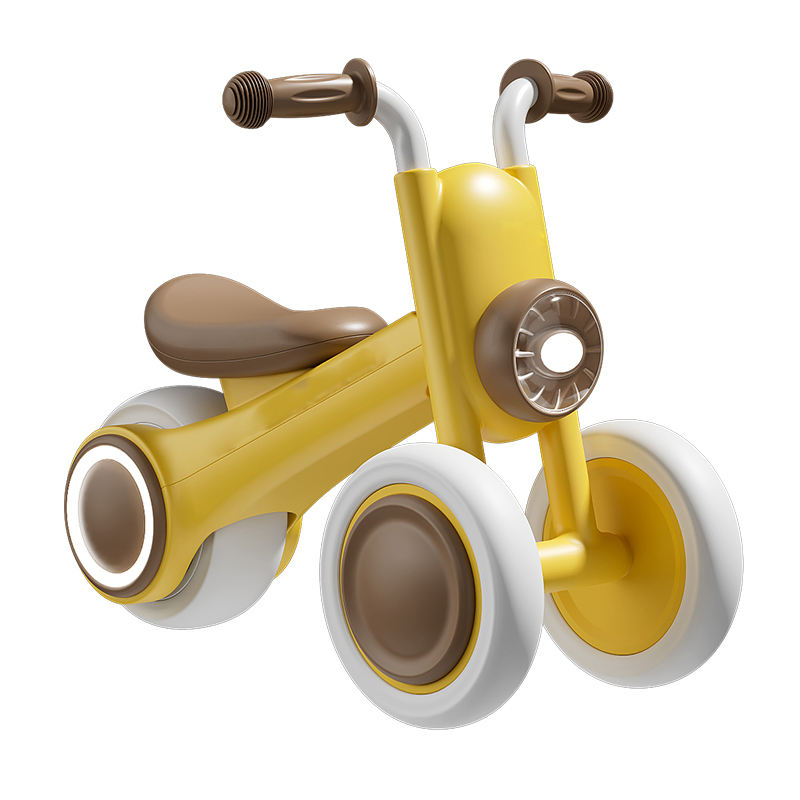 Children's Balance Baby Crown Prince Harley Three Wheel Walking Beginner Baby Sliding Pedestrian Car Anti rollover