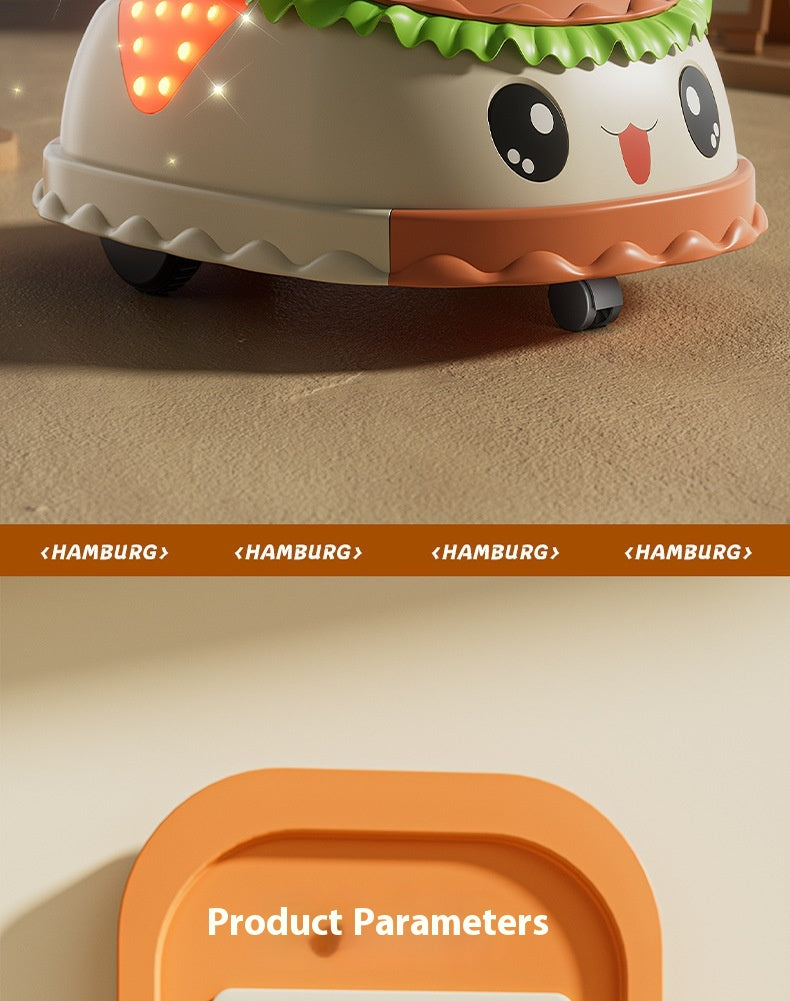 Children's Electric Toy Car Four-Wheeled Remote Control 360° Bumper Car