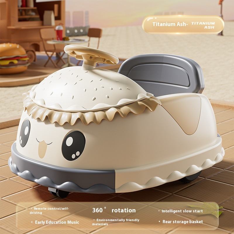 Children's Electric Toy Car Four-Wheeled Remote Control 360° Bumper Car