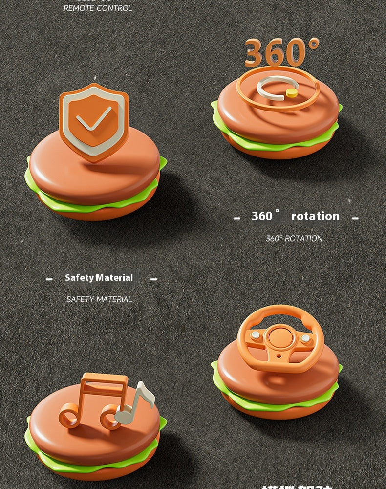 Children's Electric Toy Car Four-Wheeled Remote Control 360° Bumper Car