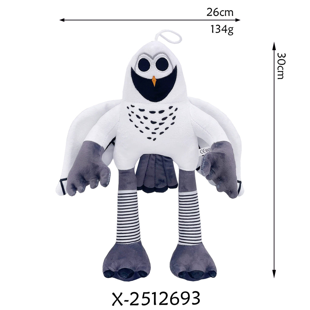 Mysterious Elk Plush - Eerie Cuddle Companion Inspired by 99Nights, Unique Gothic Decor