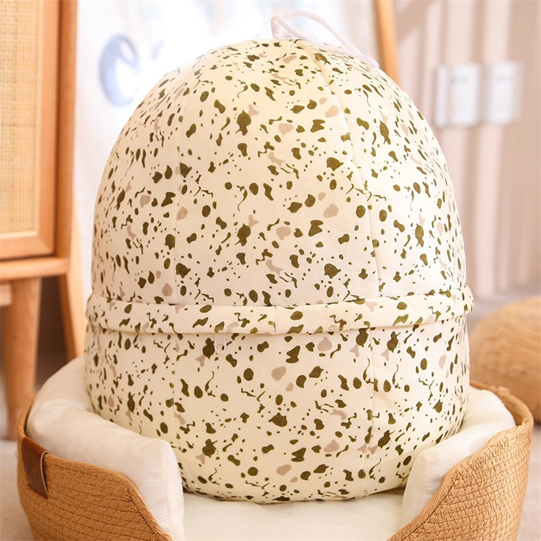 [Dinosaur Egg with Wings] Hatchable Ugly Cute Plush Toy Children's Soothing Sleeping Pillow 20/35cm Dual Size Optional Creative Children's Birthday Gift