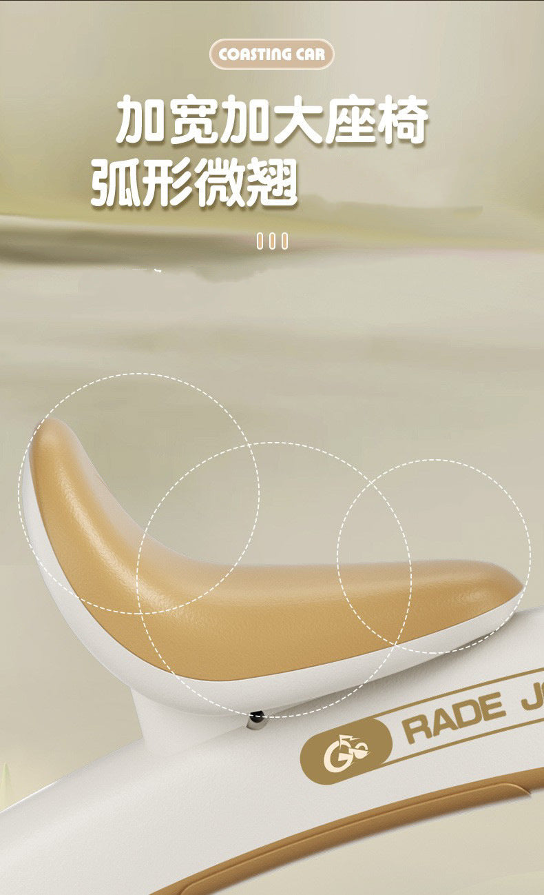 Children's balance car baby walker 1-3 years old entry-level child baby scooter four-wheeled slide