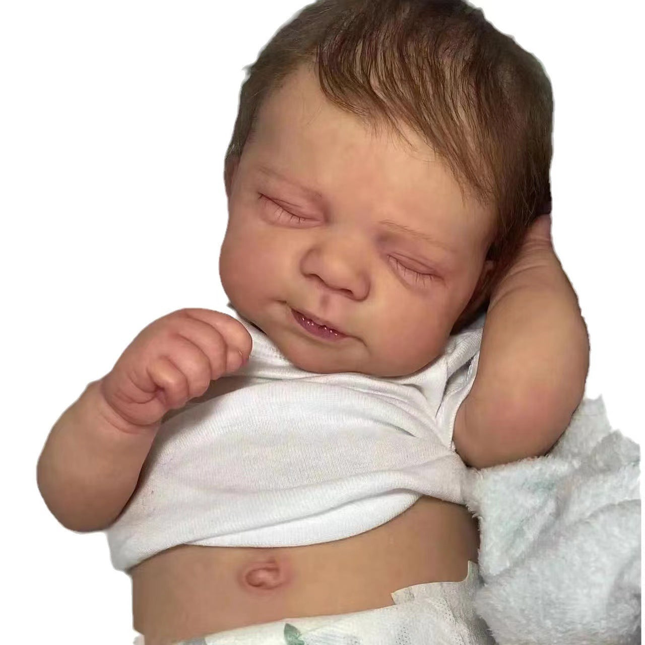 Cokela 50cm Realistic Reborn Baby Doll  Series High-Definition Painting Lifelike Infant Doll