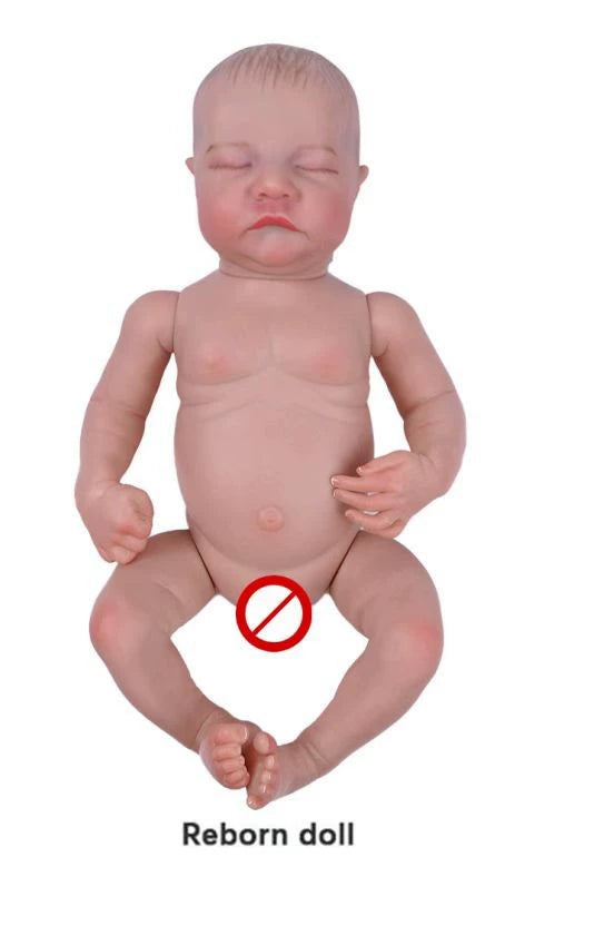 18-inch LOULOU/Levi/Bettie reborn doll 48 cm realistic silicone/vinyl baby hand-painted collectible doll