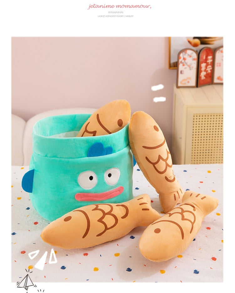 [Ugly Bread Fish] Super soft plush toy, creative and funny pillow, 25/35/45cm three sizes available, the first choice for children and girls' holiday gifts