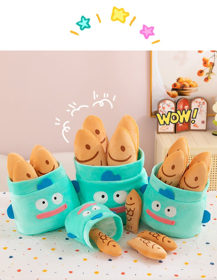 [Ugly Bread Fish] Super soft plush toy, creative and funny pillow, 25/35/45cm three sizes available, the first choice for children and girls' holiday gifts
