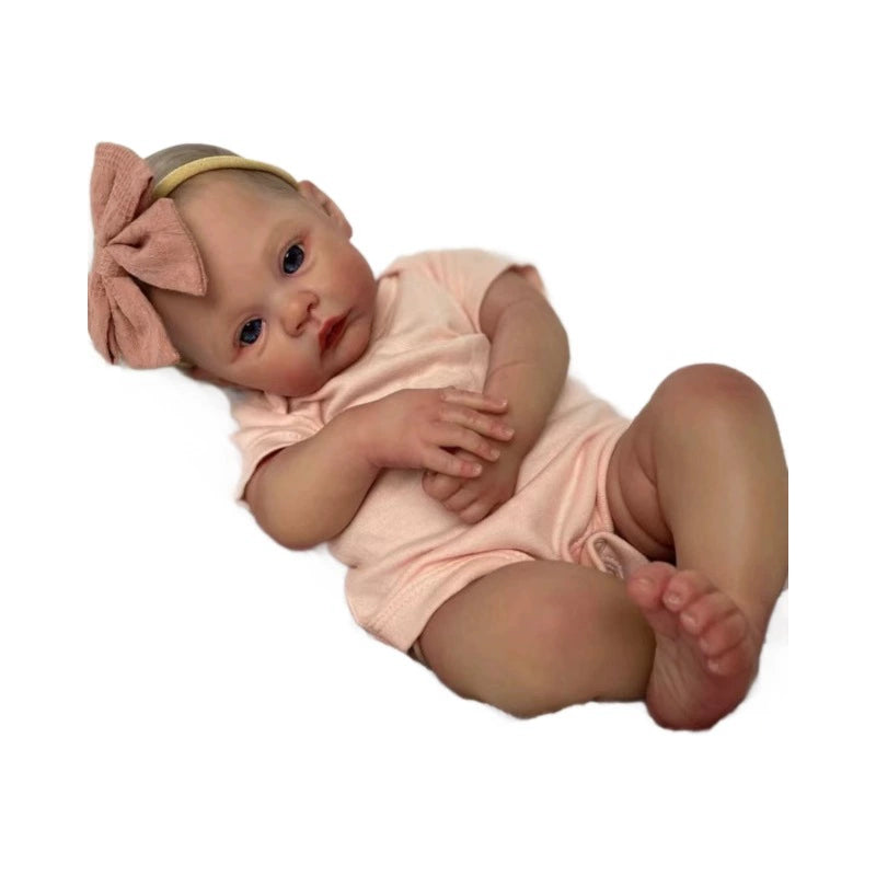 45cm full silicone simulation baby | 3D hand-painted, venous blood vessels clearly visible
