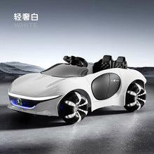 Four-Wheel Drive Children's Electric Car (Ages 1-6) with Swivel Remote Control, 12V Upgraded Battery for Long-Lasting Range, LED Lighted Wheels Off-Road Stroller, Baby Luxury Ride