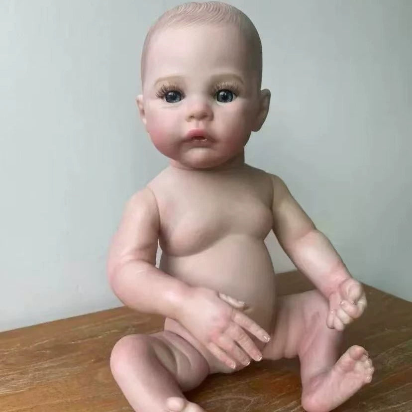 18-inch LOULOU/Levi/Bettie reborn doll 48 cm realistic silicone/vinyl baby hand-painted collectible doll