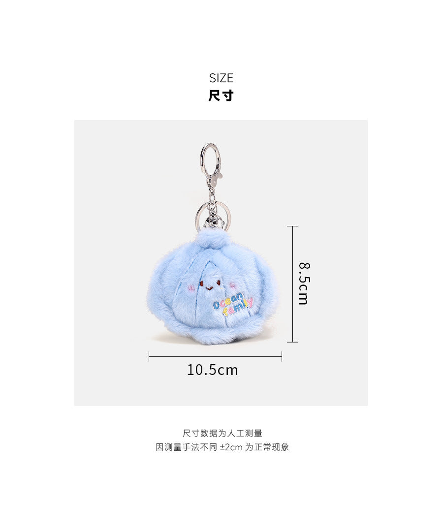 Magical Seashell Keychain - Open to Reveal a Secret Sea Creature Inside, Ocean Family Surprise Toy