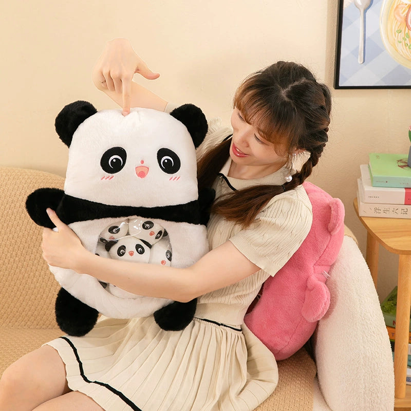 [Great Value] Snacks, pillows, plush toys, stress relief, cute little animal dolls, girls' birthday gifts, girlfriends, best friends, Children's Day gifts, a large bag of dolls