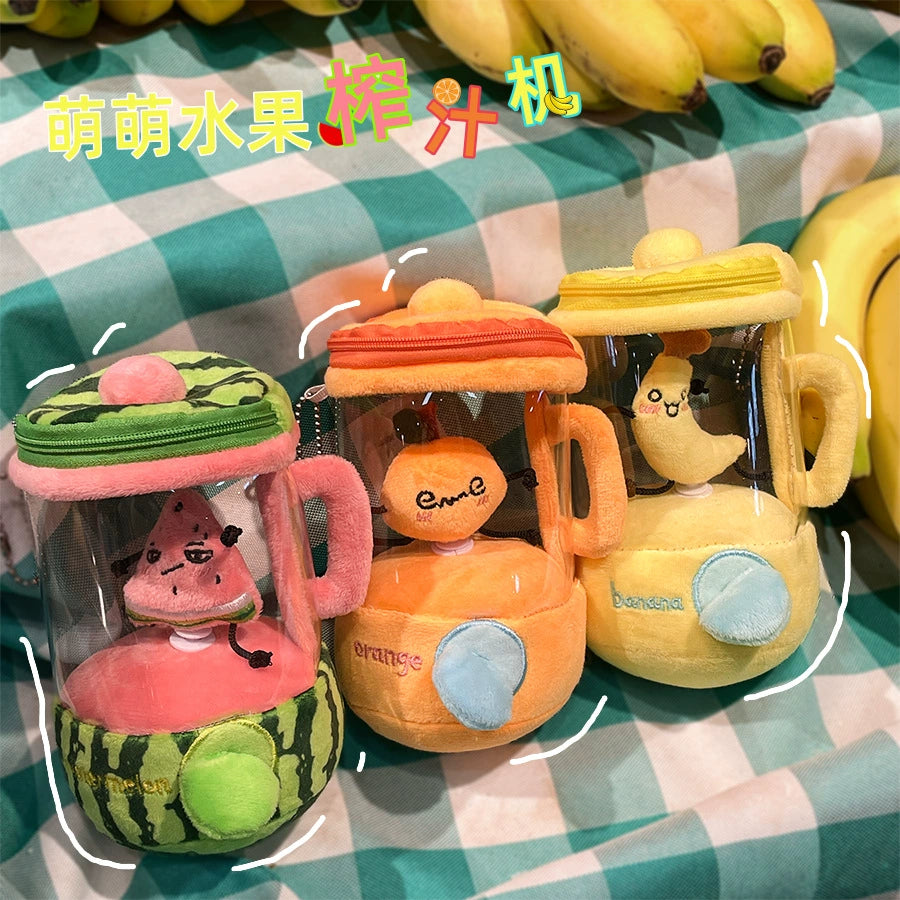 Magic Juicer Pull-String Animated Plush Toy | Funny Halloween & New Year Gift, Creative Stress Relief Toy, 10*9*16cm