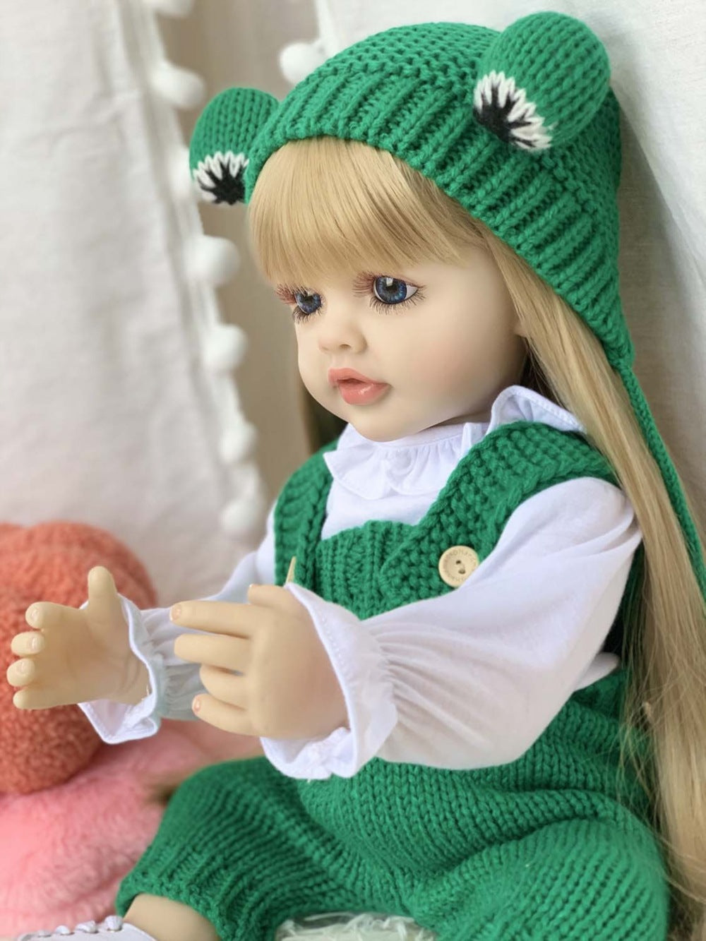 22 inch DollBetty Reborn Doll Vinyl Baby Doll Collectible Toy Gift RebornDoll
