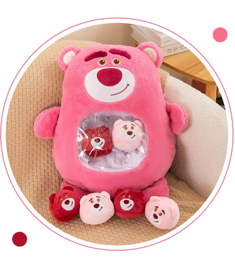 [Great Value] Snacks, pillows, plush toys, stress relief, cute little animal dolls, girls' birthday gifts, girlfriends, best friends, Children's Day gifts, a large bag of dolls