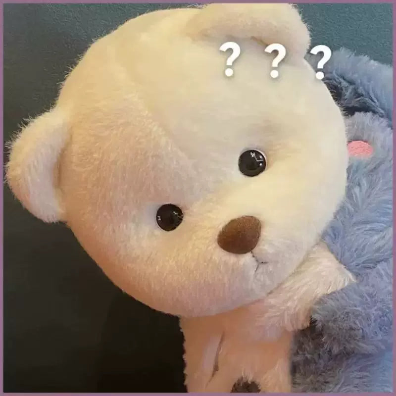 Christmas Magic Reversible Plush - Shark & Bear 2-in-1 Cuddly Toy, Fun Stocking Stuffer Gift