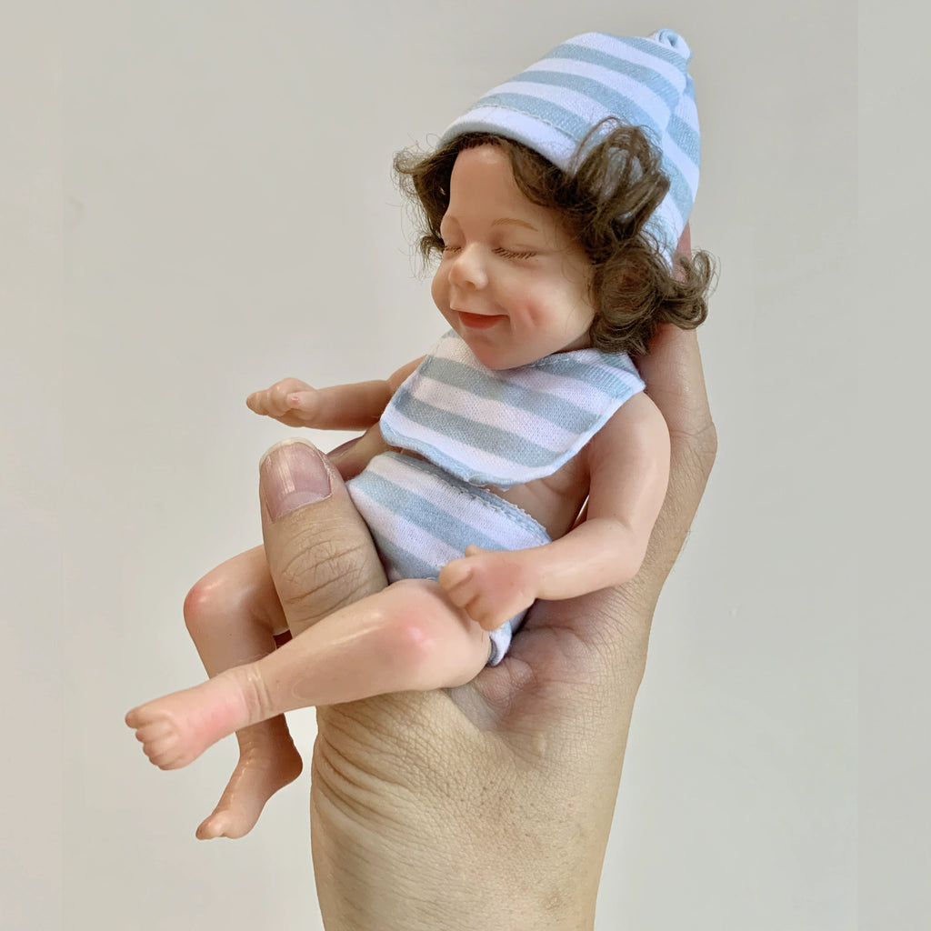 Palm Treasures | New 15cm "Little April" All-Platinum Silicone Rebirth Doll