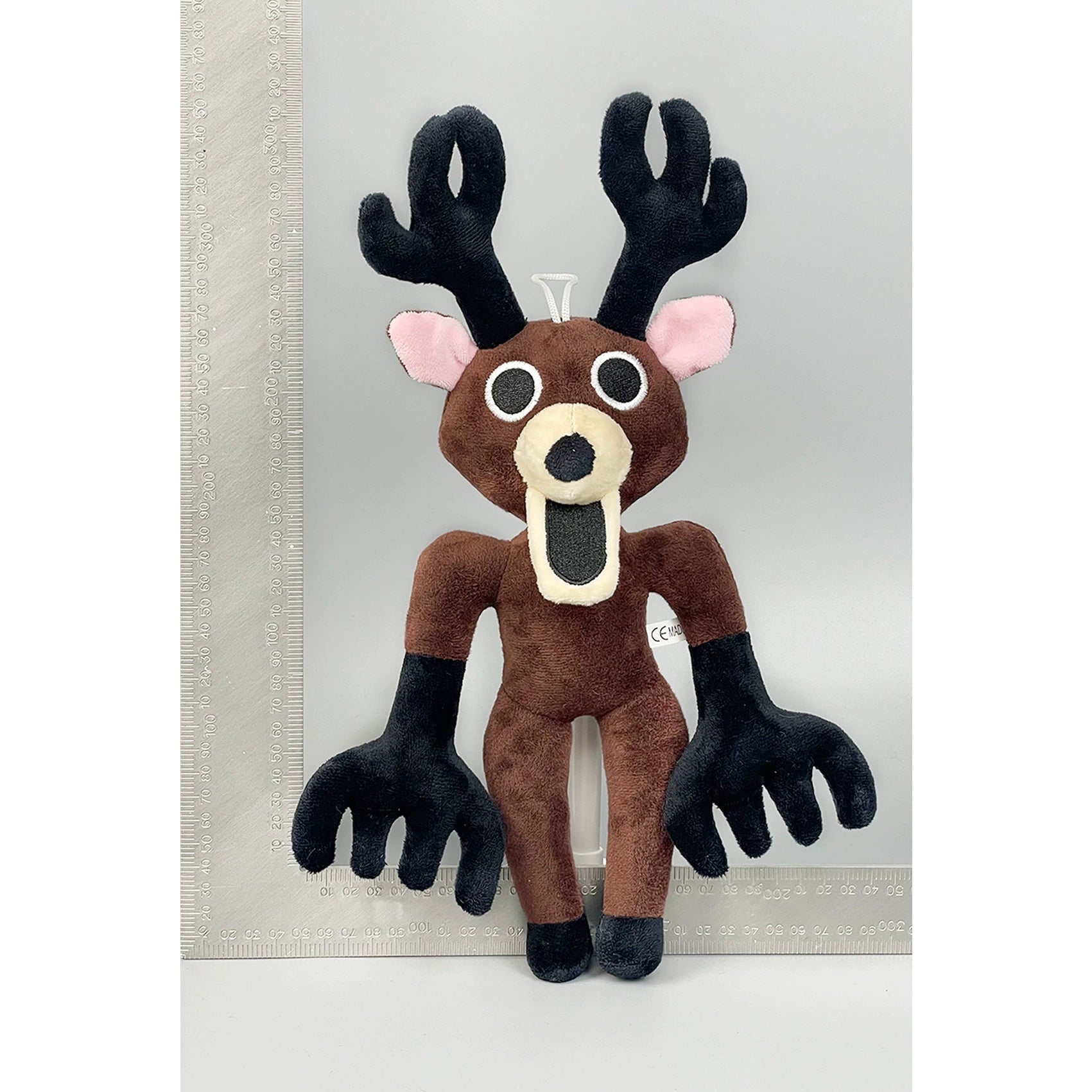 Mysterious Elk Plush - Eerie Cuddle Companion Inspired by 99Nights, Unique Gothic Decor