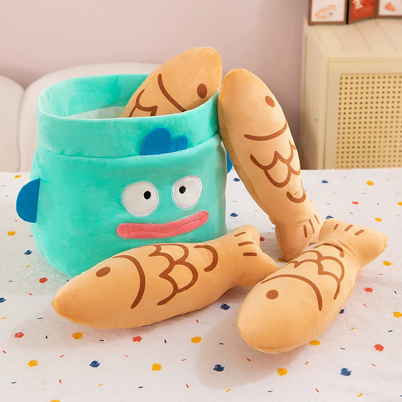 [Ugly Bread Fish] Super soft plush toy, creative and funny pillow, 25/35/45cm three sizes available, the first choice for children and girls' holiday gifts