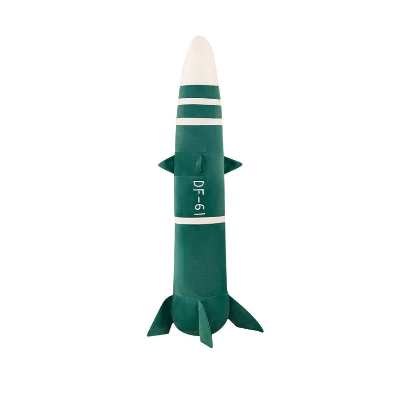Aerospace Plush Rocket - Soft Simulation Spacecraft Model for Display & Fan Gifts