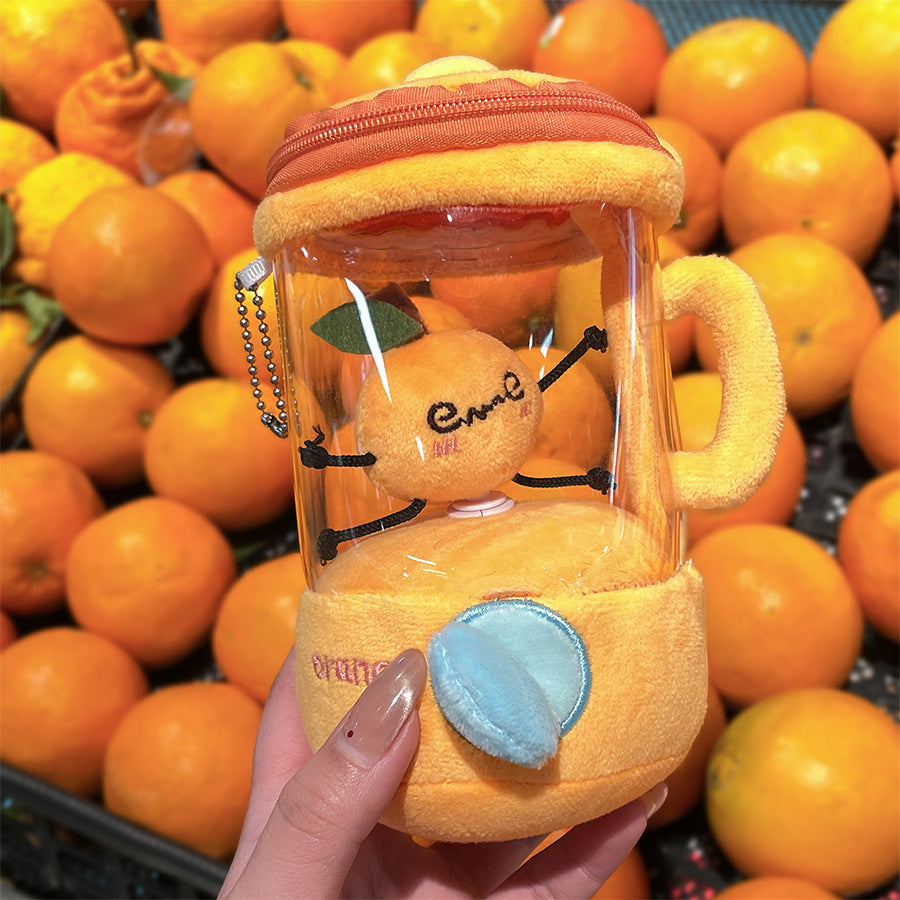 Magic Juicer Pull-String Animated Plush Toy | Funny Halloween & New Year Gift, Creative Stress Relief Toy, 10*9*16cm