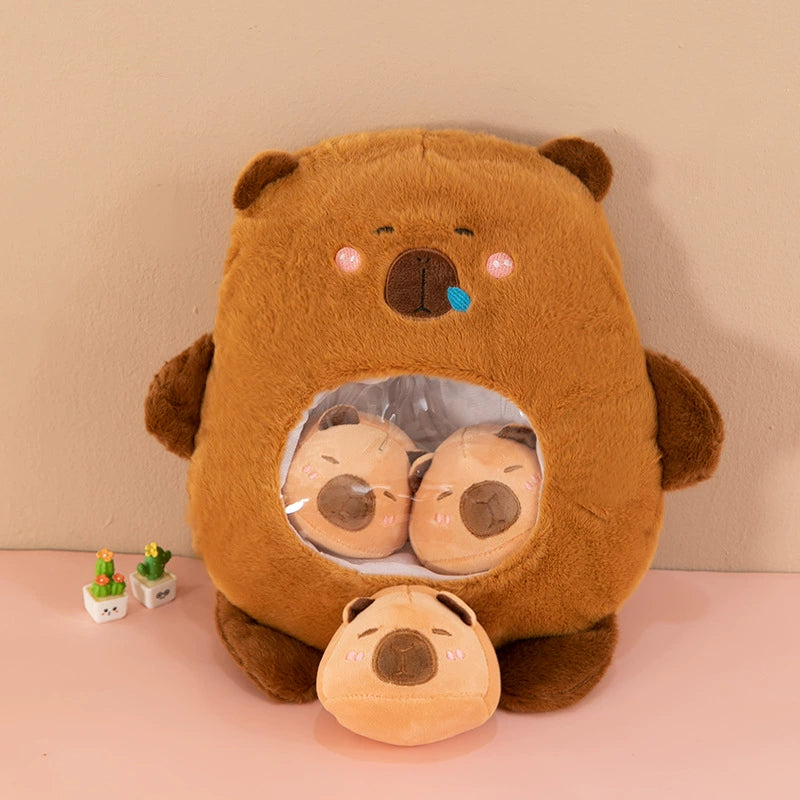 [Great Value] Snacks, pillows, plush toys, stress relief, cute little animal dolls, girls' birthday gifts, girlfriends, best friends, Children's Day gifts, a large bag of dolls