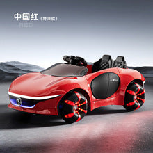 Four-Wheel Drive Children's Electric Car (Ages 1-6) with Swivel Remote Control, 12V Upgraded Battery for Long-Lasting Range, LED Lighted Wheels Off-Road Stroller, Baby Luxury Ride