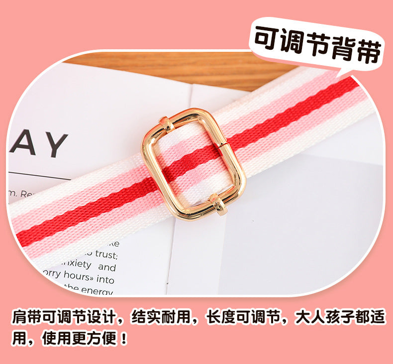 [Milk Tea Dog Shoulder Bag] 25cm Cute Pomeranian Plush Toy Girly Doll Crossbody Bag Creative Christmas and New Year Gift