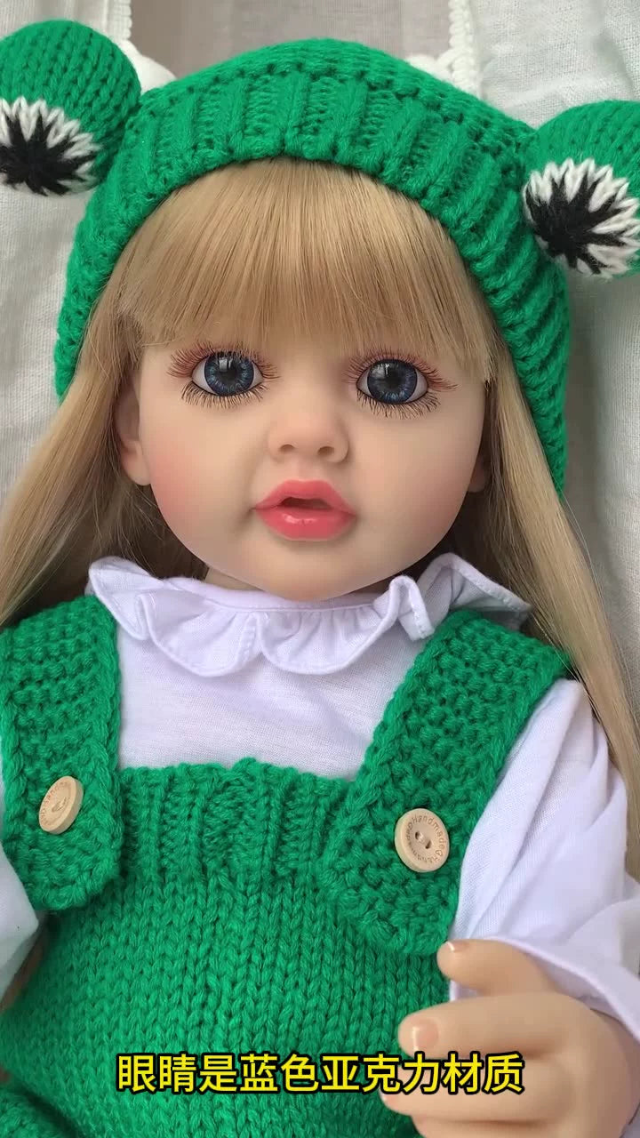 22 inch DollBetty Reborn Doll Vinyl Baby Doll Collectible Toy Gift RebornDoll