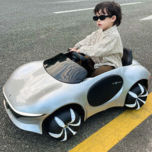 Four-Wheel Drive Children's Electric Car (Ages 1-6) with Swivel Remote Control, 12V Upgraded Battery for Long-Lasting Range, LED Lighted Wheels Off-Road Stroller, Baby Luxury Ride