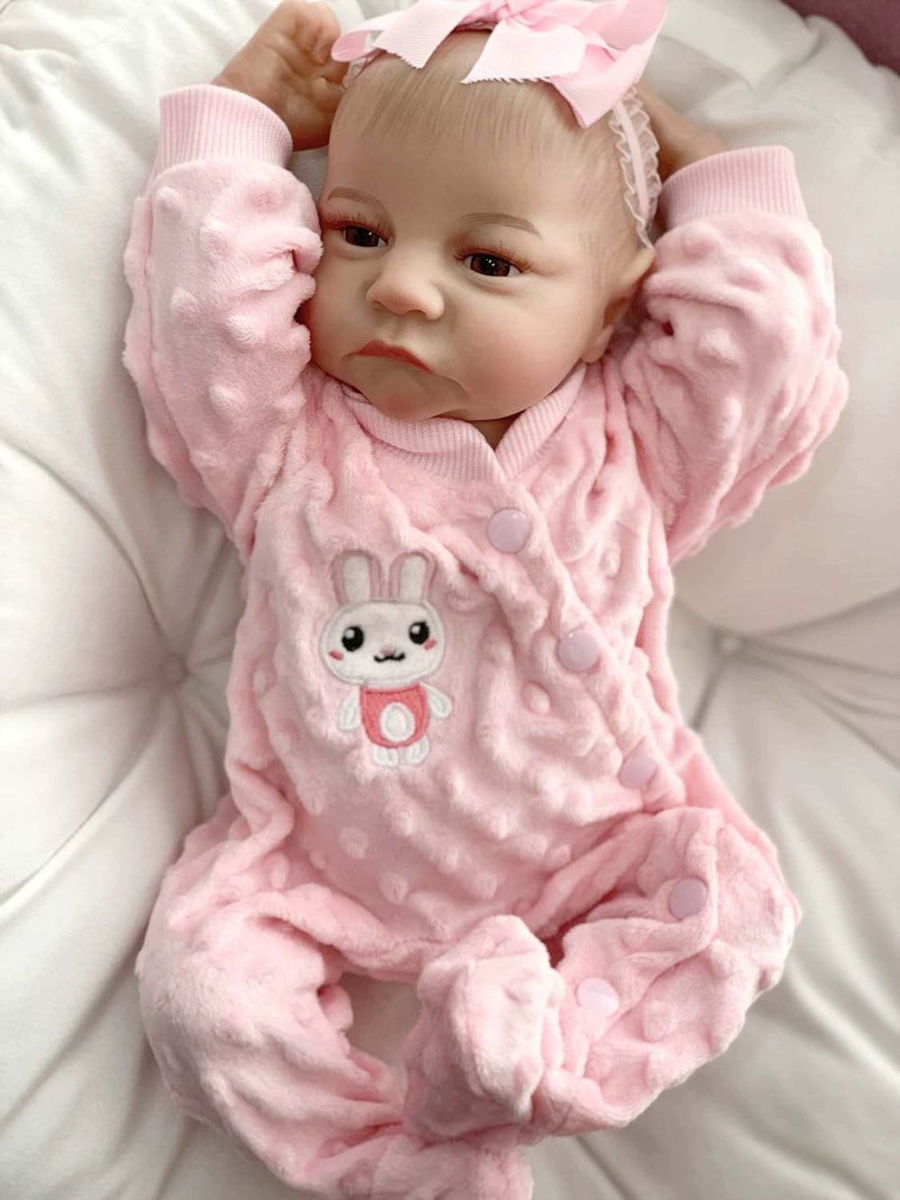 8-inch Levi's Reborn Doll - Super realistic vinyl cloth body baby toy hand-painted collectible art doll