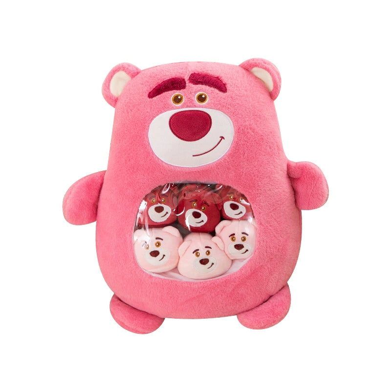 [Great Value] Snacks, pillows, plush toys, stress relief, cute little animal dolls, girls' birthday gifts, girlfriends, best friends, Children's Day gifts, a large bag of dolls