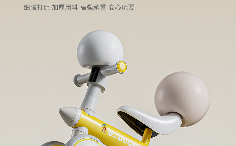 Children's balance wheel without pedals, external rocket balance car, sliding walker, scooter, yo-yo car, twisting car