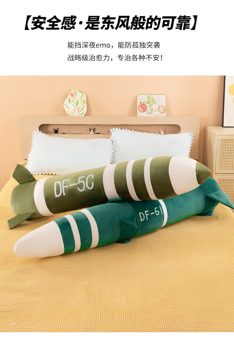 Aerospace Plush Rocket - Soft Simulation Spacecraft Model for Display & Fan Gifts