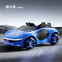 Four-Wheel Drive Children's Electric Car (Ages 1-6) with Swivel Remote Control, 12V Upgraded Battery for Long-Lasting Range, LED Lighted Wheels Off-Road Stroller, Baby Luxury Ride